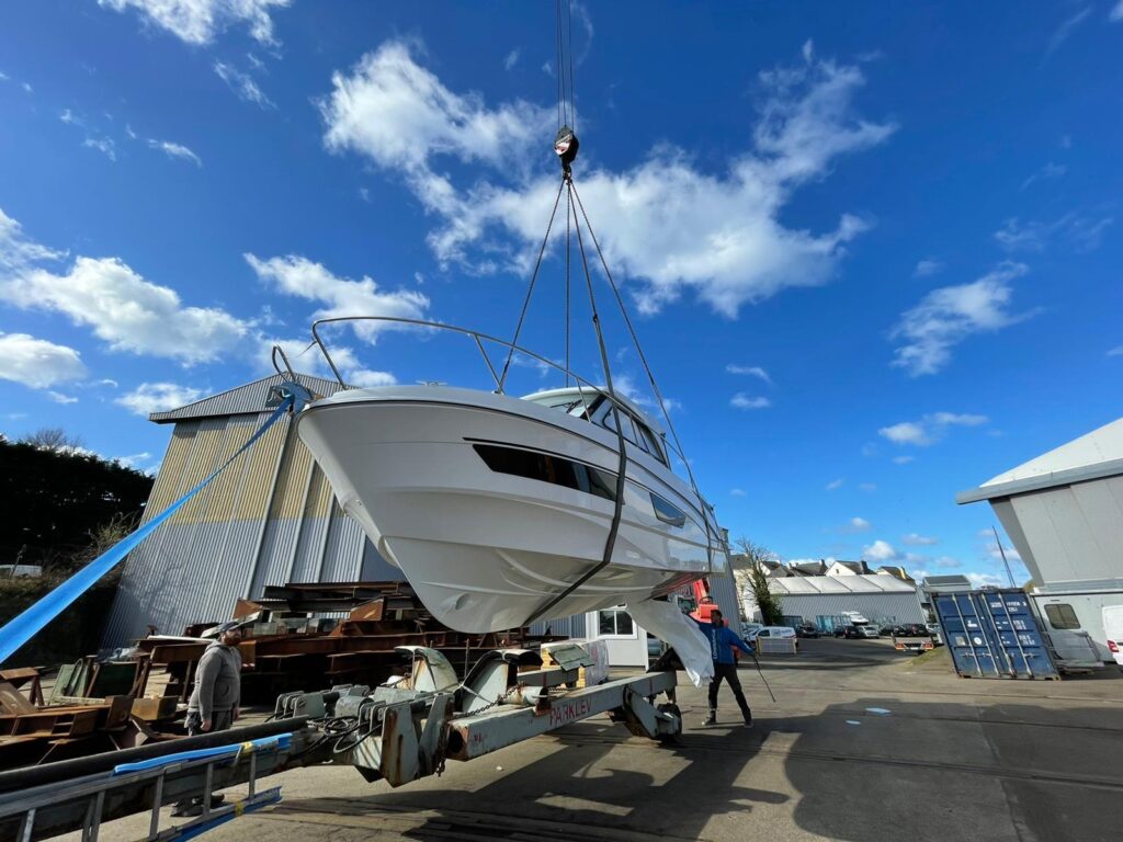 Manutentions de bateaux dans le Finistère