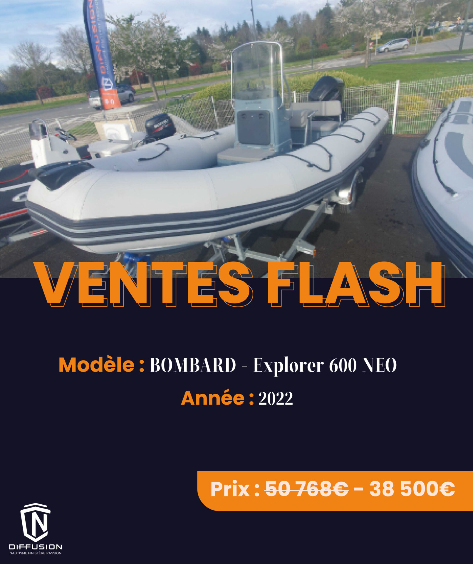 semi rigide neuf zodiac benodet 